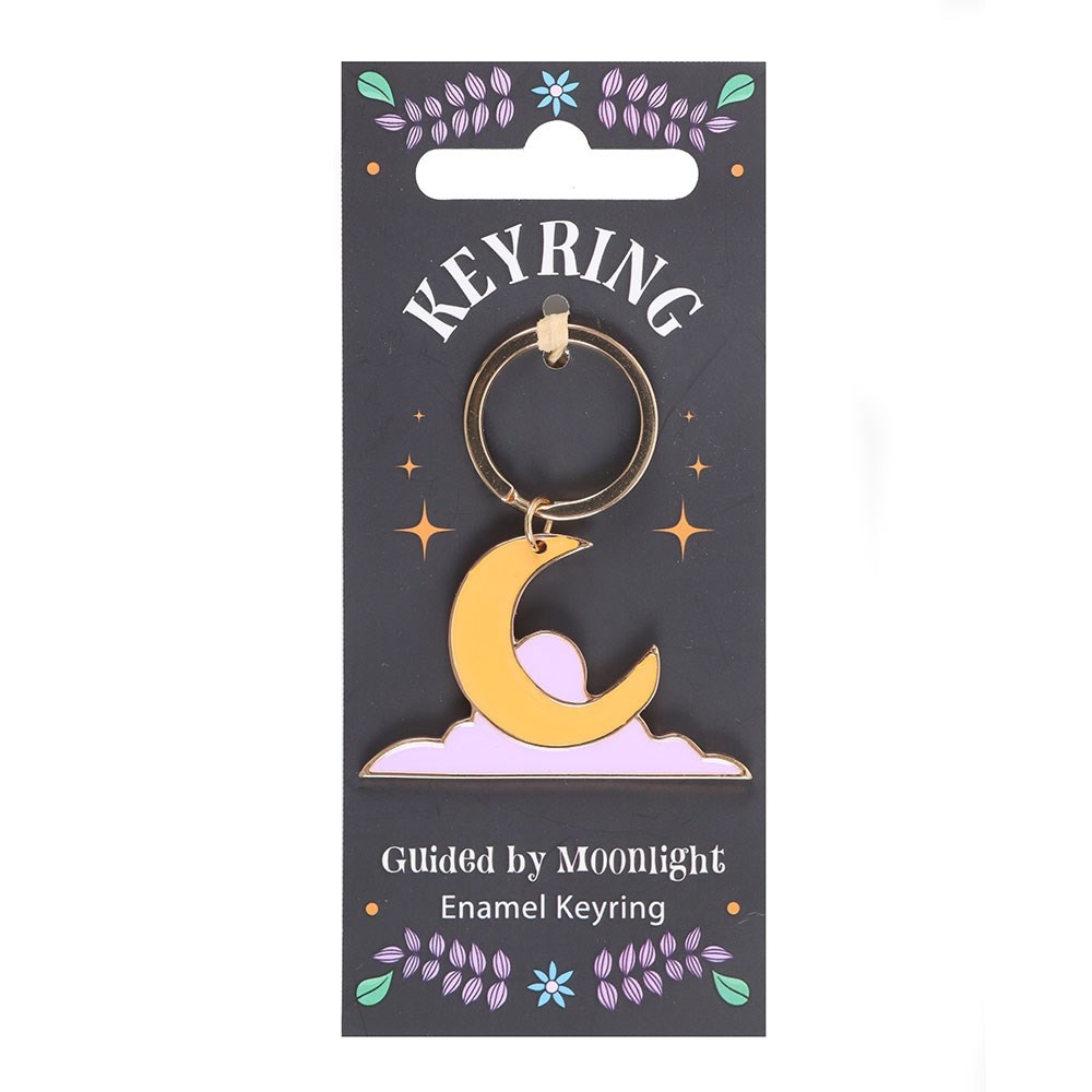 Something Different - Guided by Moonlight Enamel Porteclés - Multicolore